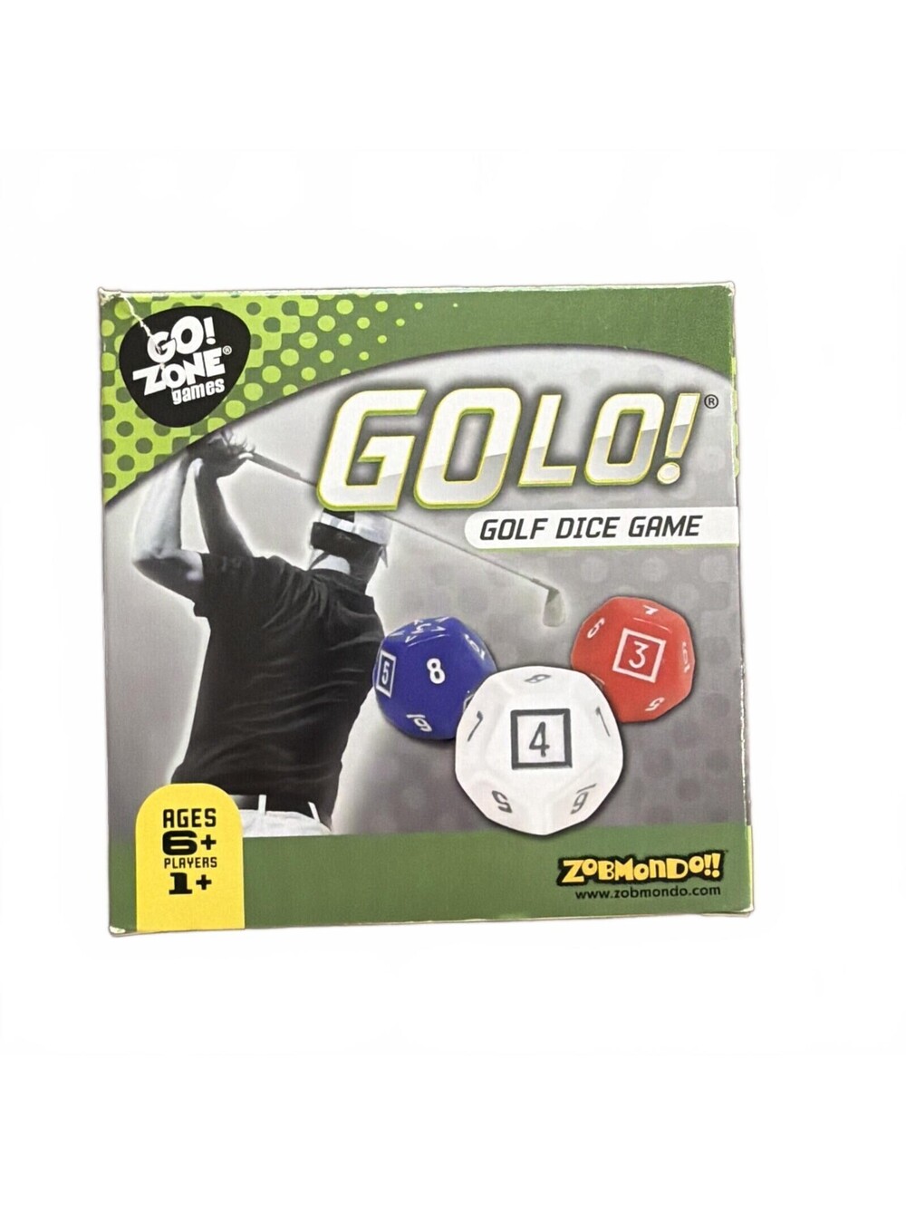 Golo Golf Dice Game Travel Edition by Zobmondo Great for Camping Road Trips